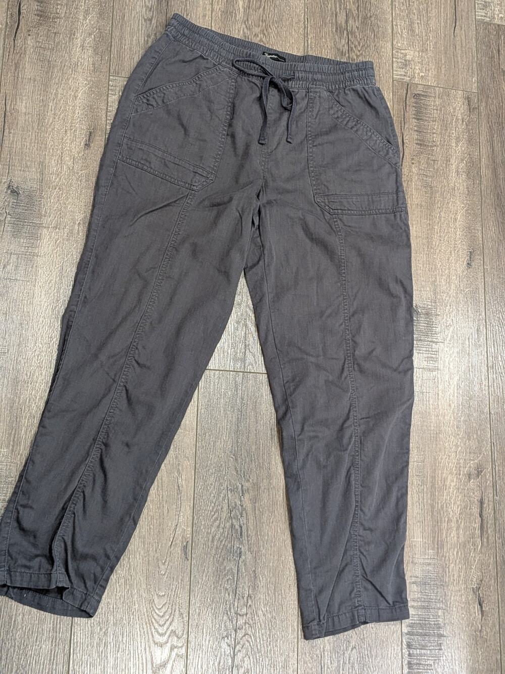 Supplies by UNIONBAY Marlee Utility Pants Gray Women's Size M Tapered Trousers